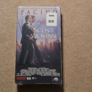 MCA Universal‎ Scent of a Woman VHS Movie New Sealed Al Pacino 1993 Drama R